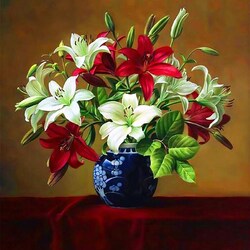 Пазл: Лилии