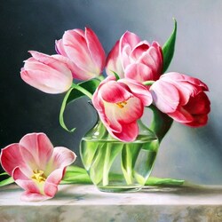 Пазл: Тюльпаны