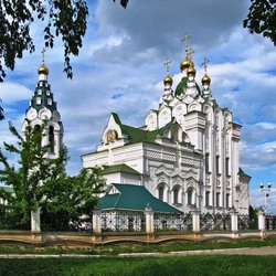 Пазл: Церковь Пресвятой Троицы в Йошкар-Оле