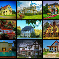 Пазл: Домики