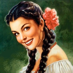 Пазл: Жаркий взгляд