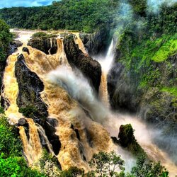 Пазл: Водопад    