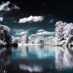 Пазл: Озерная гладь 