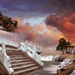 Пазл: Лестница 