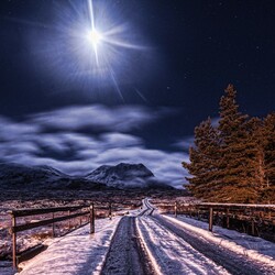 Пазл: Дорога в горы  