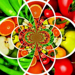 Пазл: Фруктовый коллаж