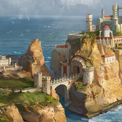 Пазл: Замок у моря 