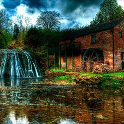 Пазл: Водяная мельница