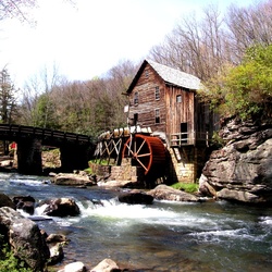 Пазл: Водяная мельница