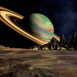 Пазл: Чужая планета   