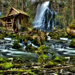 Пазл: Водяная мельница