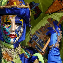 Пазл: Венецианская маска