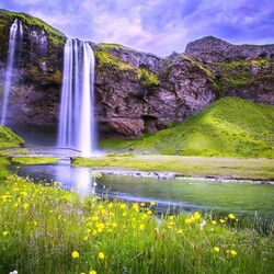 Пазл: Водопад   