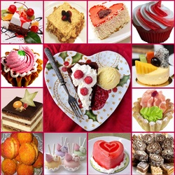 Пазл: Пирожные