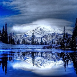 Пазл: Ночь в горах 