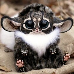 Пазл: Зверек неизвестной породы