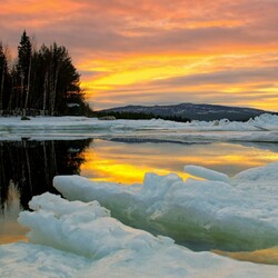 Пазл: Закат  