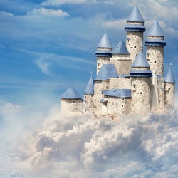 Пазл: Замок в облаках 