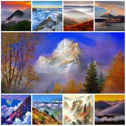 Пазл: Там, за облаками