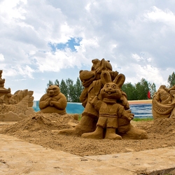 Пазл: Фигуры из песка