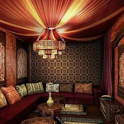 Пазл: Интерьер в восточном стиле