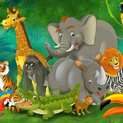 Пазл: Джунгли зовут