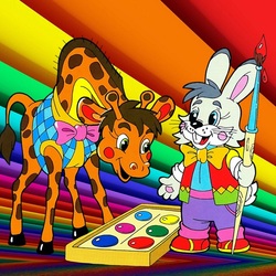 Пазл: Краски