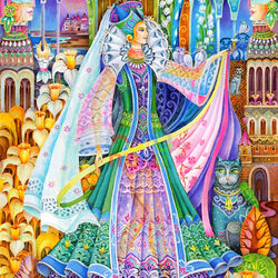 Пазл: Королева весны