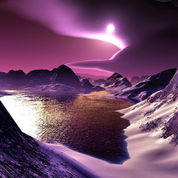 Пазл: Горное озеро 