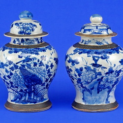 Пазл: Антикварные вазы