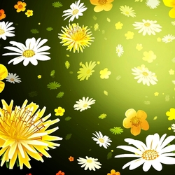 Пазл: Одуванчики