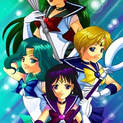 Пазл: Сейлор Воительницы