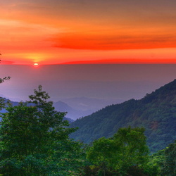 Пазл: Закат  