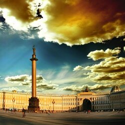 Пазл: Небо над Питером