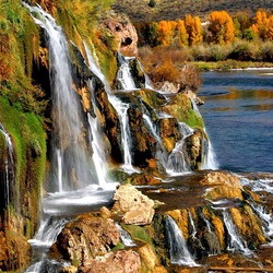 Пазл: Водопады