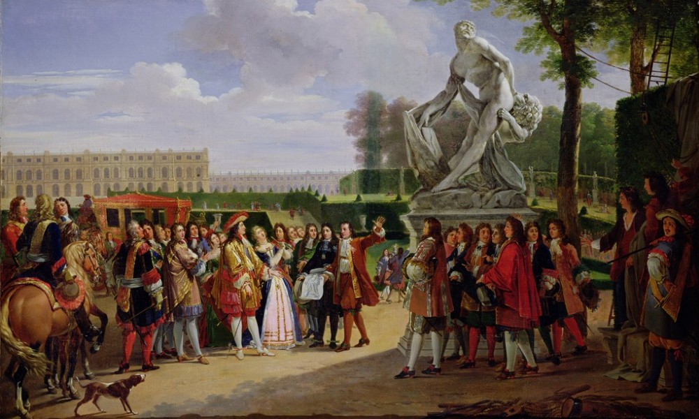 Этикет при дворе. Людовик XIV Версаль.