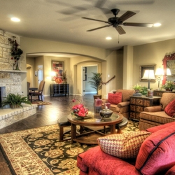 Пазл: Комната с камином