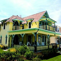 Пазл: Викторианский домик в Калифорнии 