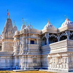 Пазл: Храм индуизма Шри Сваминараян Мандир
