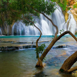 Пазл: Водопад