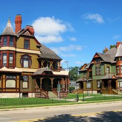 Пазл: Викторианский домик в Калифорнии