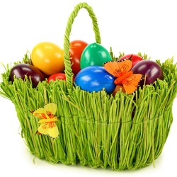 Пазл: Пасхальная корзинка