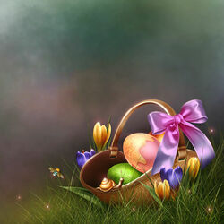 Пазл: Пасхальная композиция