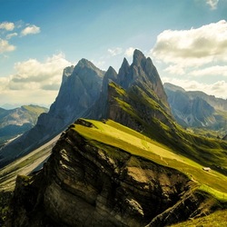 Пазл: Красивые горы