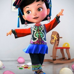 Пазл: Танцовщица