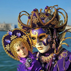 Пазл: Венецианская маска