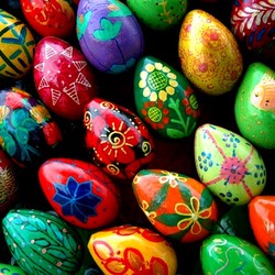 Пазл: Пасхальные яйца