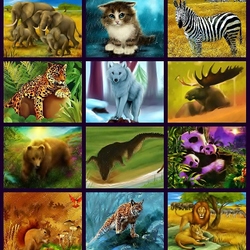 Пазл: Животный мир