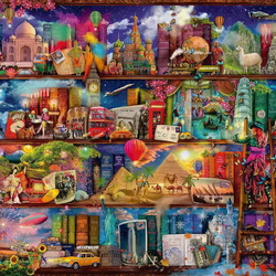 Пазл: Мир книг 