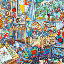 Пазл: Детская комната